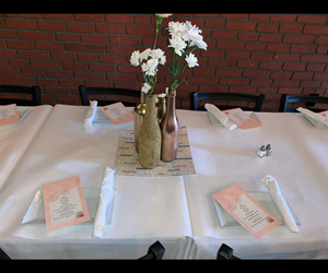 Customized Menus for 25th Birthday Party